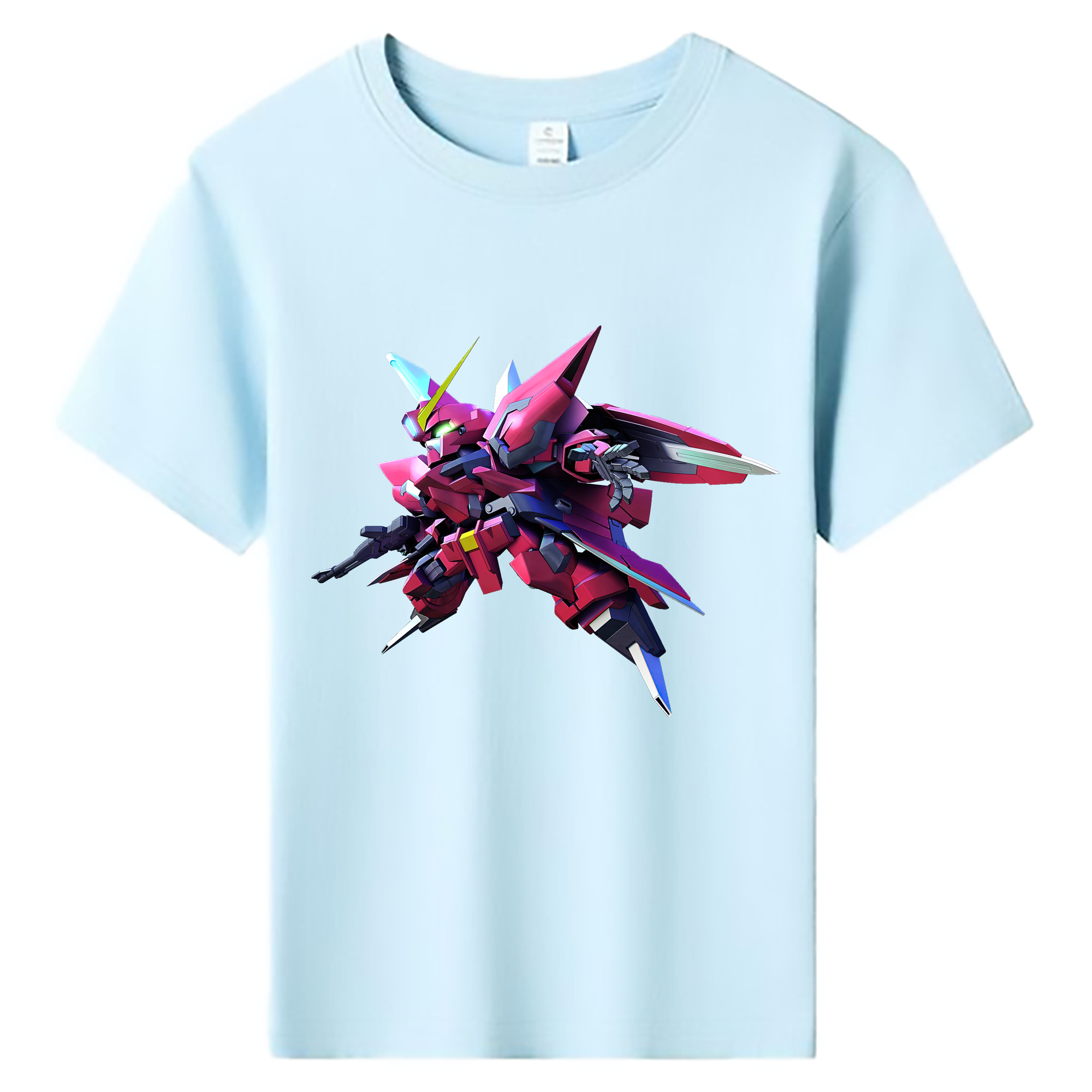 （画像用） 機動戦士ガンダム Mobile Suit Gundam 綿100％キッズTシャツ（フロントプリント）